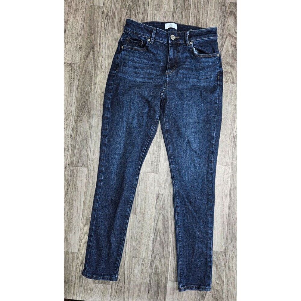 (3/$35) Loft Outlet Womens Size‎ 2 Pockets Curvy Skinny Denim Blue Jeans